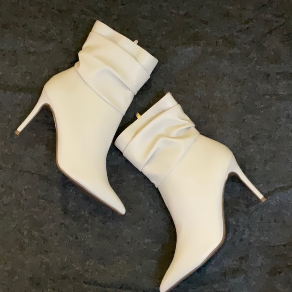 Marc Fisher Booties, Ankle Slouch Boots, Size 10
